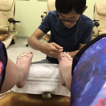Nail Tech - This guy was amazing!! - Nail Salons Near Me - Evansville, Indiana