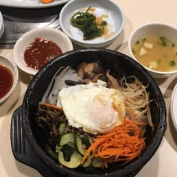Spicy Pork Hot Stone Pot