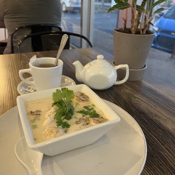 Mont Thai Cuisine - Thom Kha Gai Soup - Thai Near Me - Mountain Home, Arkansas Mont Thai Cuisine - Thom Kha Gai Soup - Thai Near Me - Mountain Home, Arkansas