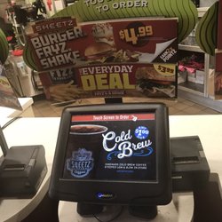 Sheetz - Self serve touch screen ordering system.