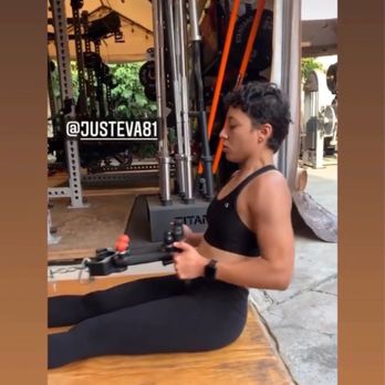Chapin Strength - Performing rows and giving you a peek to the gun show. - Trainers Near Me Chapin Strength - Performing rows and giving you a peek to the gun show. - Trainers Near Me
