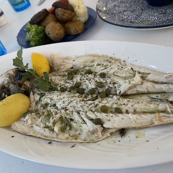Petros - Sea bass - Greek Near Me - Montreal, Quebec