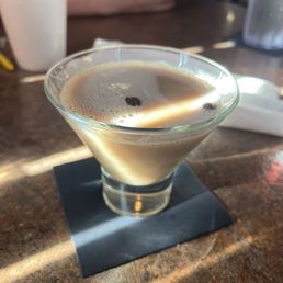 Espresso Martini- too sweet for my taste. I love espresso martinis but this one had too much sweetener in it. Espresso Martini- too sweet for my taste. I love espresso martinis but this one had too much sweetener in it.