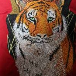 Stitches Embroidery Loft - Tiger