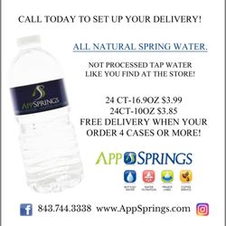 AppSprings - CALL TODAY TO SCHEDULE YOUR DELIVERY!
