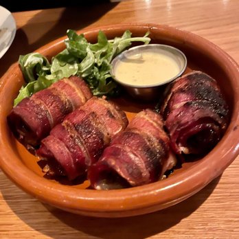 Bulla Gastrobar - Bacon wrapped stuffed dates - Spanish Near Me - Plano, Texas