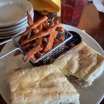 Havana Rumba - Cuban Sandwich with Sweet Potato Fries - Cuban Near Me - Middletown, Kentucky Havana Rumba - Cuban Sandwich with Sweet Potato Fries - Cuban Near Me - Middletown, Kentucky