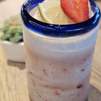 Tea Bar & Fusion Kitchen - Strawberry Mojito Freeze. Not too sweet. Loved this! - Wraps Near Me - Rocklin, California Tea Bar & Fusion Kitchen - Strawberry Mojito Freeze. Not too sweet. Loved this! - Wraps Near Me - Rocklin, California