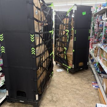 Dollar Tree - Completely blocked aisles - Discount Store Near Me - Springfield, Virginia