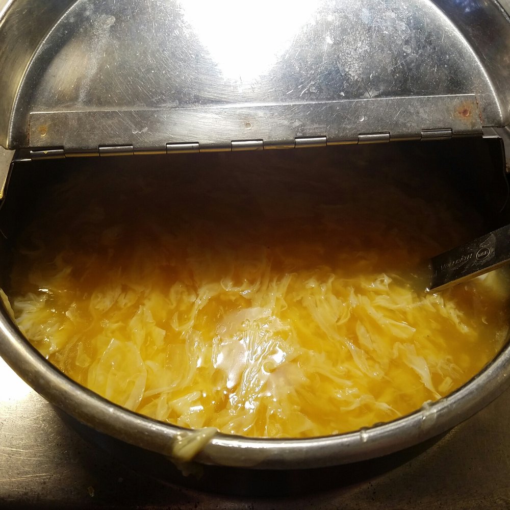 Egg drop soup. DELICIOUS! Egg drop soup. DELICIOUS!