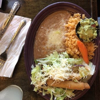 Mexico Tipico - Flautas with rice and beans - Mexican Near Me - Union City, California