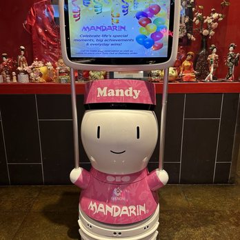 Mandarin Restaurant - Welcomed by a robot - Buffets Near Me - Niagara Falls, Ontario