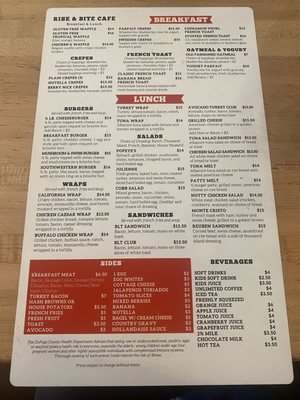 Menu photo 3 Rise & Bite Cafe Naperville, IL