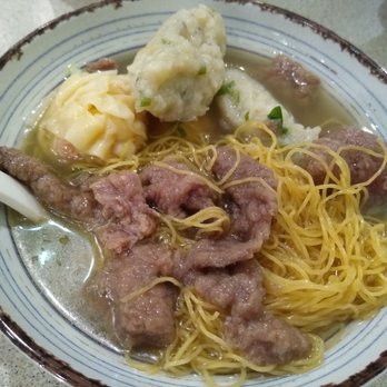 Jim Chai Kee - Wonton, beef, and fish balls noodle soup $9. - Chinese Near Me - Richmond Hill, Ontario Jim Chai Kee - Wonton, beef, and fish balls noodle soup $9. - Chinese Near Me - Richmond Hill, Ontario