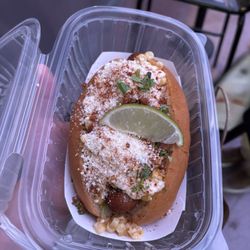 Dirt Dog Las Vegas - Fremont St. - Elote Dog