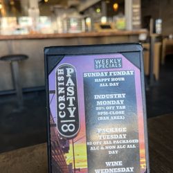Cornish Pasty - 1/6/25 Menu, specials