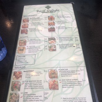 Basil Delight - Menu - Thai Near Me - Pleasanton, California Basil Delight - Menu - Thai Near Me - Pleasanton, California