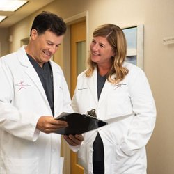 Physician Assistants, Chris Cox and Kathryn Niederer