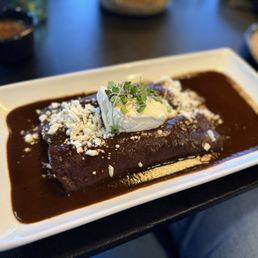 Mole Enchiladas