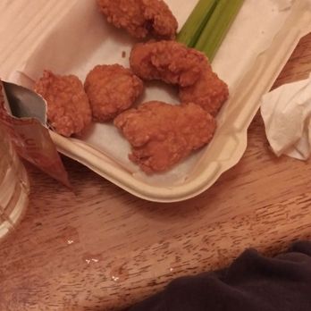 West Wings - 6 piece boneless bbq sauce on side basically chicken mc nuggs...don't do it people. - Chicken Wings Near Me - Seattle, Washington