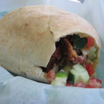 Falafel King - "Mixed" pita sandwich - chicken shawarma & falafel - Sushi Bars Near Me - Atlanta, Georgia Falafel King - "Mixed" pita sandwich - chicken shawarma & falafel - Sushi Bars Near Me - Atlanta, Georgia