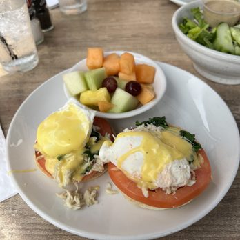 State Fare - Bland Benedict, failed fruit salad - Breakfast & Brunch Near Me - Catonsville, Maryland