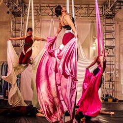 Afterglow Aerial Arts and Dance - Silks Choreography class