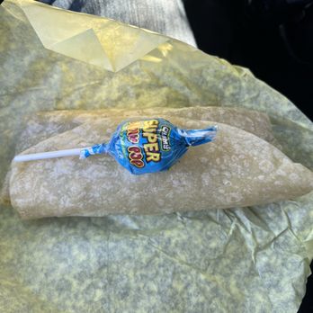 El Armando's Mexican Food Poway - Added a blow pop sucker for size comparison. Sad. - Mexican Near Me - Poway, California