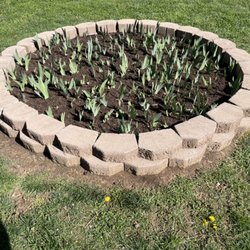 Green Thumbs Landscaping Services - Get your brick flower bed professionally by us!