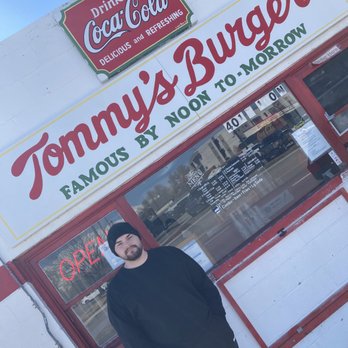 Tommy's Burgers - My son Tommy in front of Tommy's while we wait for our "tasty burgers" - Burgers Near Me - Provo, Utah Tommy's Burgers - My son Tommy in front of Tommy's while we wait for our "tasty burgers" - Burgers Near Me - Provo, Utah