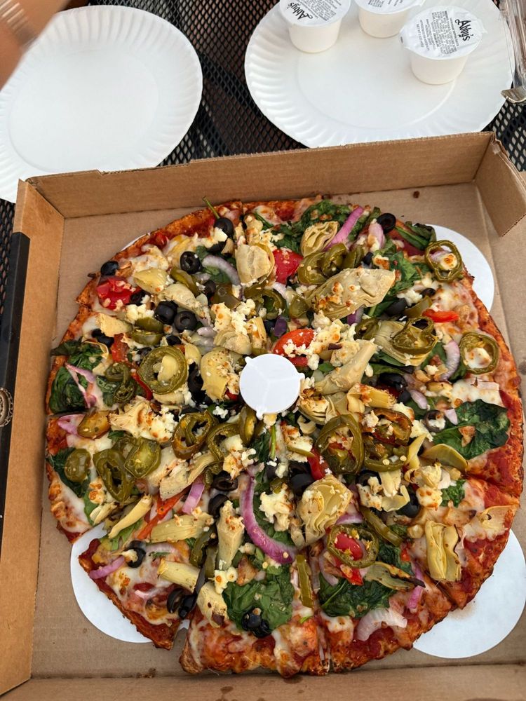 Abby's Legendary Pizza Logo