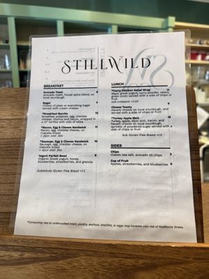 Menu photo 3 StillWild Coffee Summerville, SC Menu photo 3 StillWild Coffee Summerville, SC