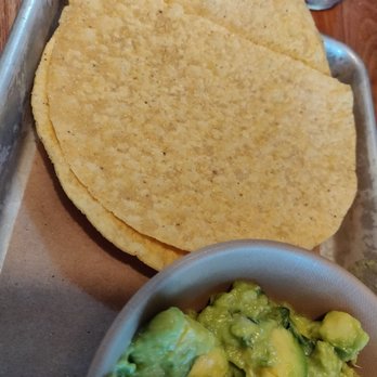 Bartaco - Orlando - Tortillas and fresh-made guacamole with fresh jalapenos. Yum! - Tacos Near Me - Orlando, Florida