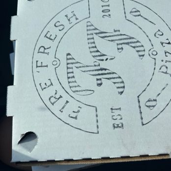 Fire Fresh Pizza - Pizza box - Pizza Near Me - San Dimas, California