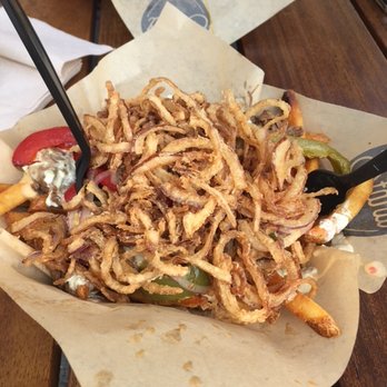 The Stand - American Classics Redefined - Braised Short Ribs Fries - New American Near Me - Pasadena, California