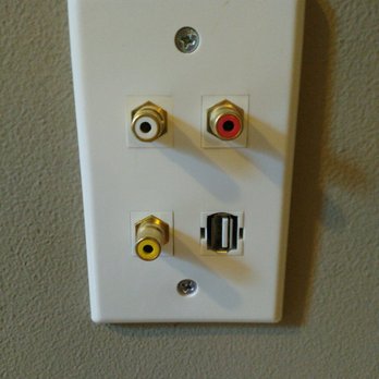 Jupiter Electric - We flush-mounted the TV but still need access to plug in our old-school gaming system. He put in a special plug by the other outlet. - Electricians Near Me - Beacon Falls, Connecticut Jupiter Electric - We flush-mounted the TV but still need access to plug in our old-school gaming system. He put in a special plug by the other outlet. - Electricians Near Me - Beacon Falls, Connecticut