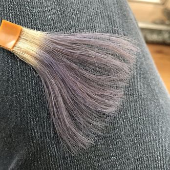 Poza Salon - The color I was told I will be getting. That this testing her was supposedly identical to my sample hair that she lost. - Hair Salons Near Me - Charlotte, North Carolina