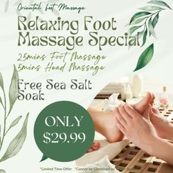 Oriental Foot Massage - ProMotion