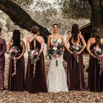 Bay Area Beautiful - Back of bridal party hair - Makeup Artists Near Me Bay Area Beautiful - Back of bridal party hair - Makeup Artists Near Me