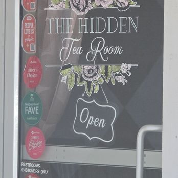 The Hidden Tea Room - Front door - Tea Rooms Near Me - Lodi, California