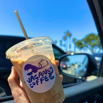 Vacancy Coffee - Iced maple latte - Coffee & Tea Near Me - Newport Beach, California