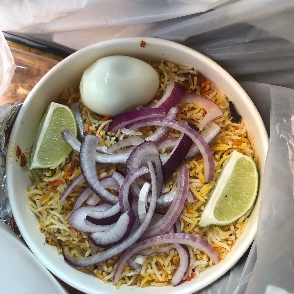Fried rice with chicken Fried rice with chicken