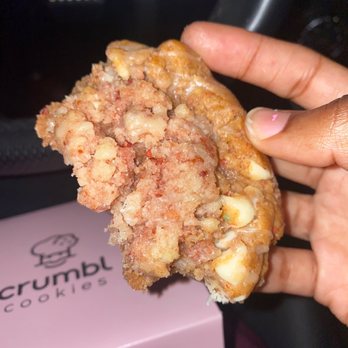 Crumbl - Cinco Ranch - Strawberry Crumb Cookie - Bakeries Near Me - Katy, Texas
