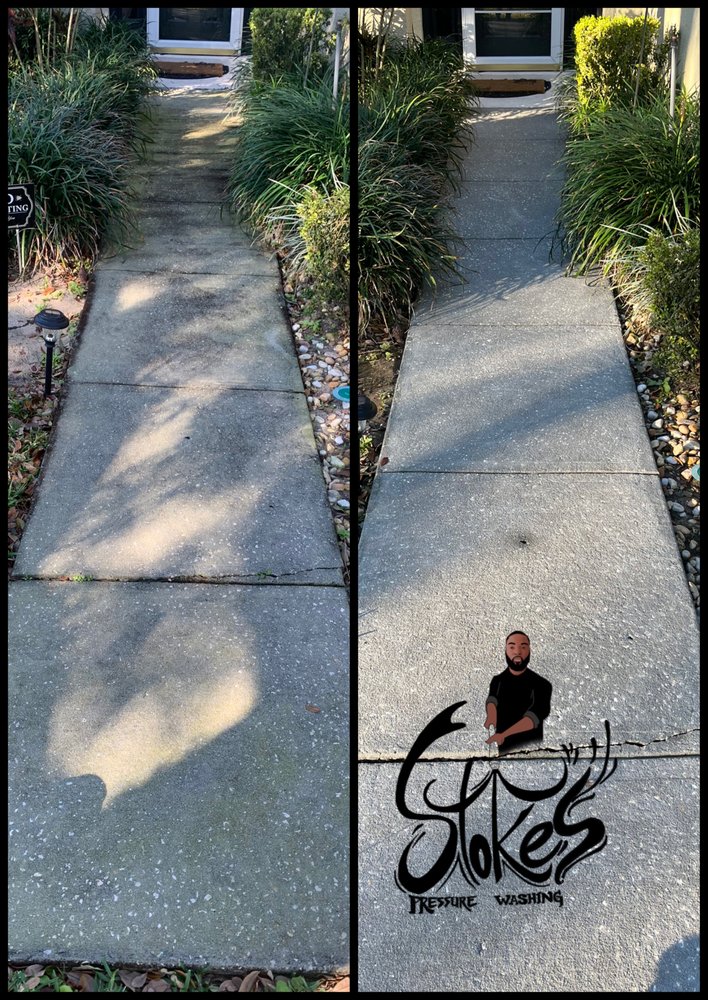 Slide of Stokes Professional Pressure Washing