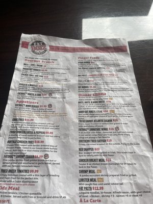 Menu photo 2 Fat Boiz McDonough, GA Menu photo 2 Fat Boiz McDonough, GA