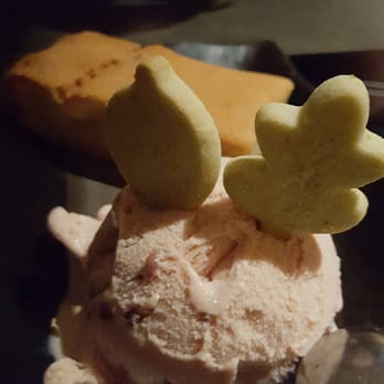 Nabe - Mochi cake with red bean ice cream! - Hot Pot Near Me - San Francisco, California