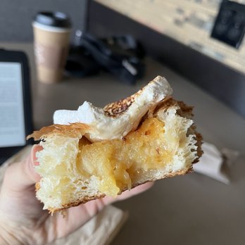 Sea Wolf Bakers - amazing lemon curd filling inside the sweet croissant - Bakeries Near Me - Seattle, Washington Sea Wolf Bakers - amazing lemon curd filling inside the sweet croissant - Bakeries Near Me - Seattle, Washington