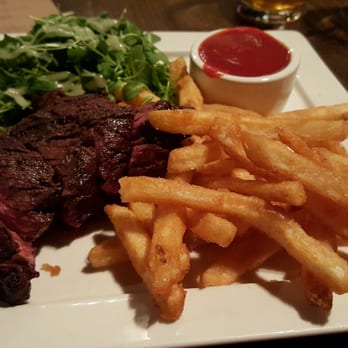 Crush & Brew - Steak fritas.  Great steak...weak sides for $27. - New American Near Me - Temecula, California