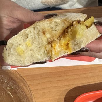 Brioche Dorée - Potato cheese sandwich - Fast Food Near Me - Paris, 75 Brioche Dorée - Potato cheese sandwich - Fast Food Near Me - Paris, 75