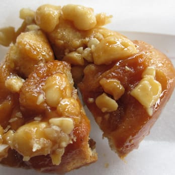 Passion Bakery Cafe - cut mac nut sticky bun. great! - Bakeries Near Me - Kapaa, Hawaii